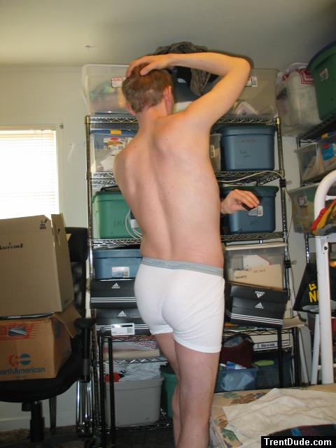 Hanes boxer brief (butt)