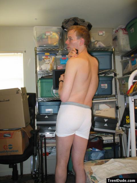 Hanes boxer brief (butt)