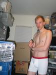 Calvin Klein white boxer briefs