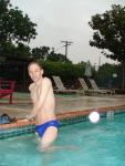 Blue Nike speedo (bulge)