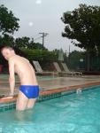 Blue Nike speedo (butt)