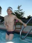 face- Blue/Red stripes Speedo
