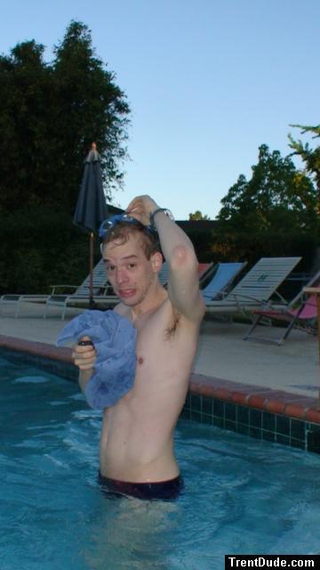pulling his hair