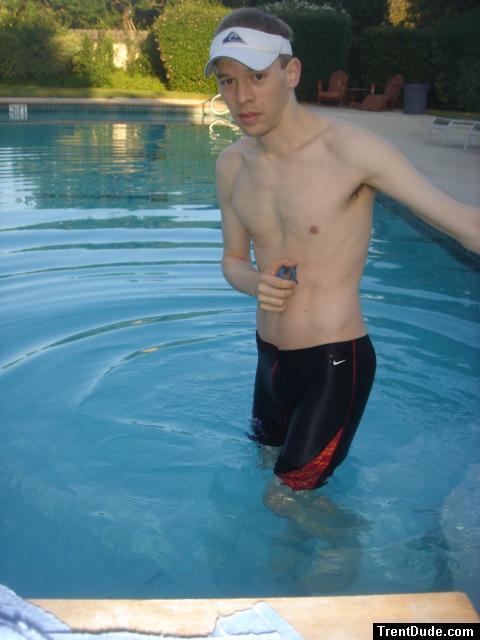 Nike Jammer with red stripes