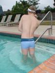Calvin Kelin Swim Boxer - Lagoon/Marina - from Macys.com (butt!)