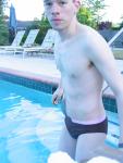 Ami Sanzuri Chocolate Low-Cut Swimsuit from InternationalJock.com