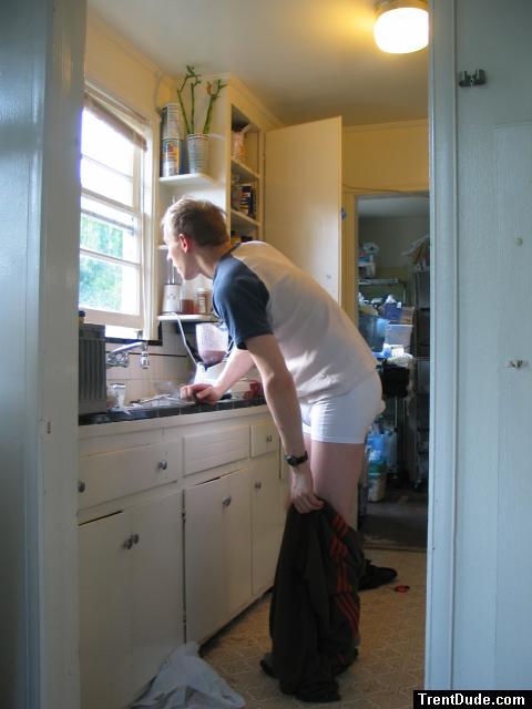 Quick pull up your pants,  the neighbors see you @#@