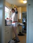 Calvin Klein boxer briefs and a t-shirt from Gap