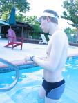 Calvin Kelin swim boxer (black/dolphin)