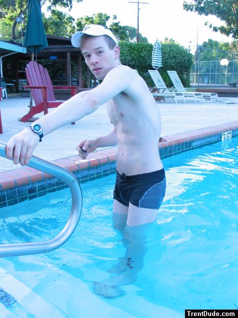 Front (Calvin Klein swim boxer)