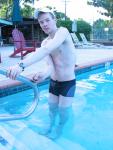 Front (Calvin Klein swim boxer)