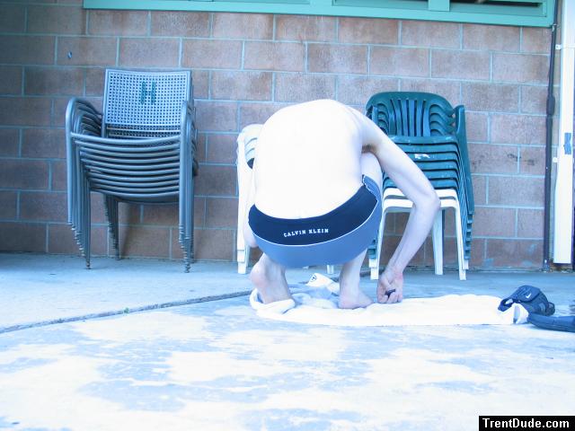 Feet & Calvin Klein logo