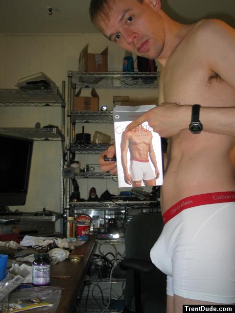 wishes he was a model