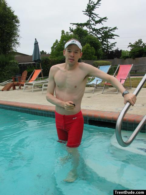 Dolphin swimwear red jammer