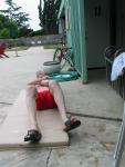 Catching a nap