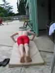 Pushups - dolphin swim jammer (rear and shoulders!)