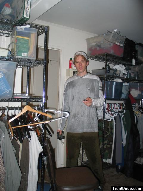 Wet in sweats