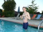 Morning workout - blue dolphin jammers
