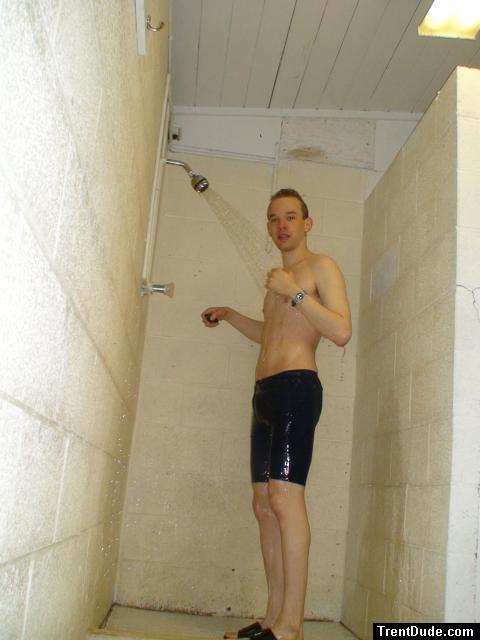 Enjoying warm water