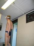 Blue Nike solar brief (rear)
