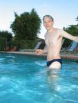 After swimming some laps (Speedo Solar 1" Swim Brief from Macys.com)