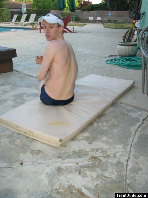 Wondering where his coach went