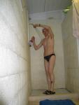 Happy to shower off after a workout (armpit) (best!)
