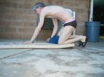 getting up from the mat