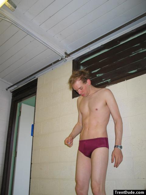 Speedo Aquablade brief - deep maroon