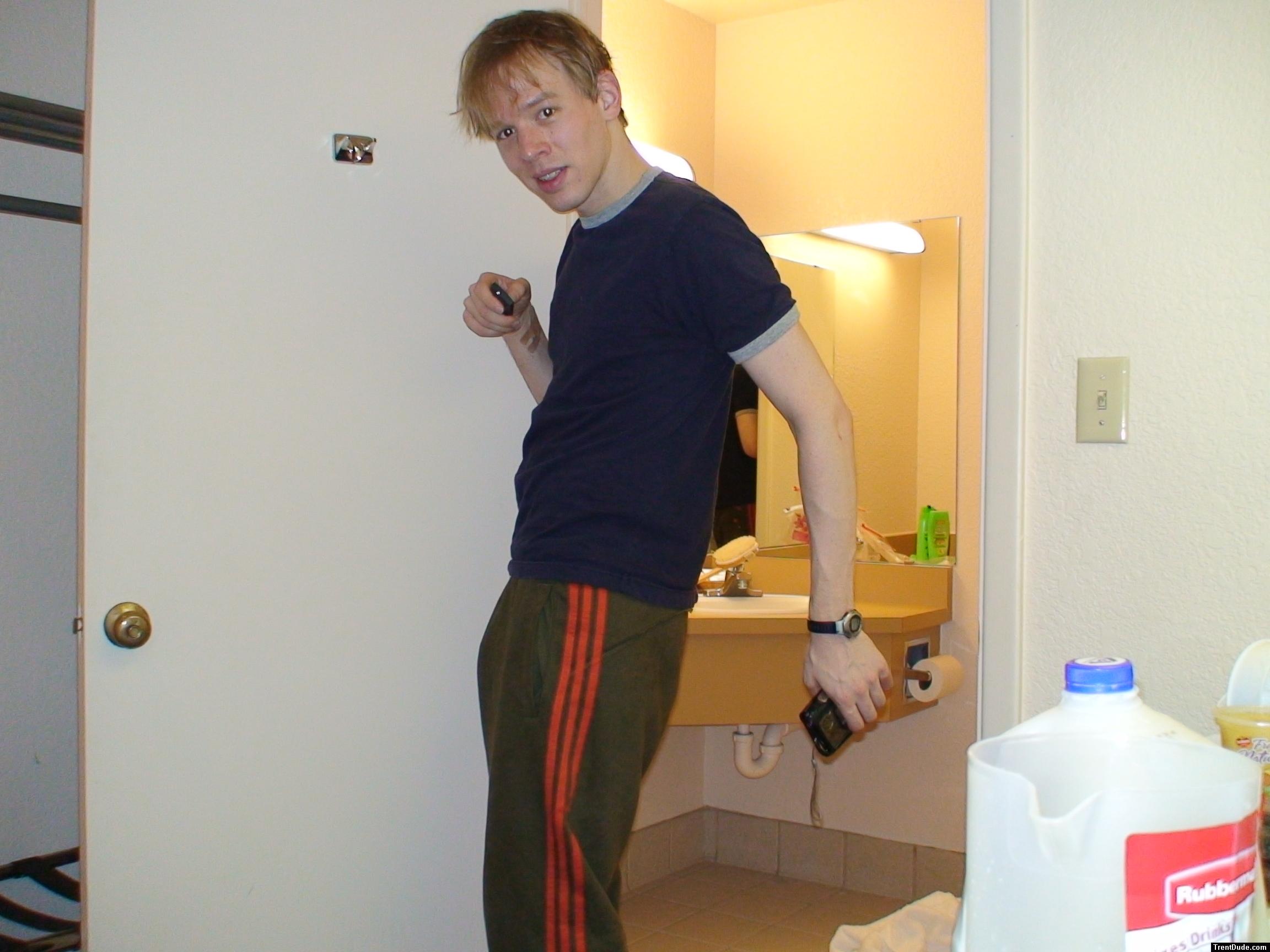 nothing else to do while you are alone in a hotel room?