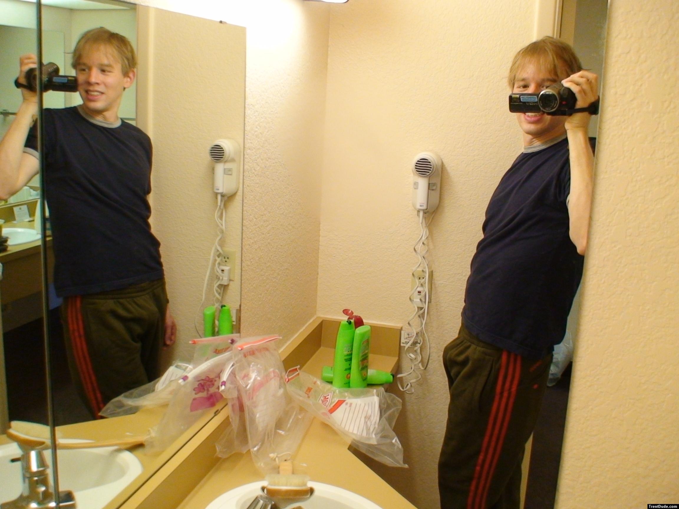 Not sure if we should look at the mirror or the other one