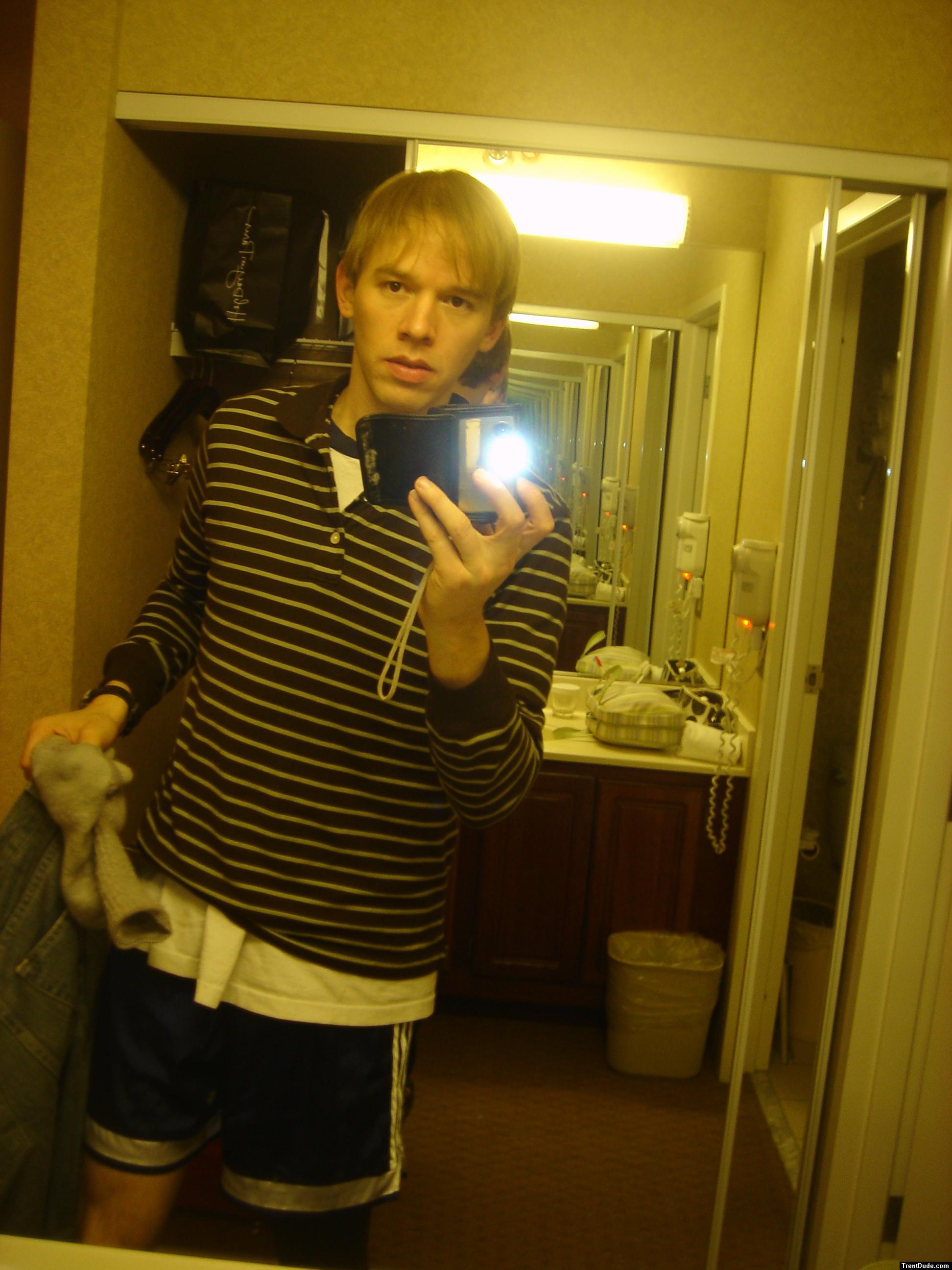 Brown striped shirt