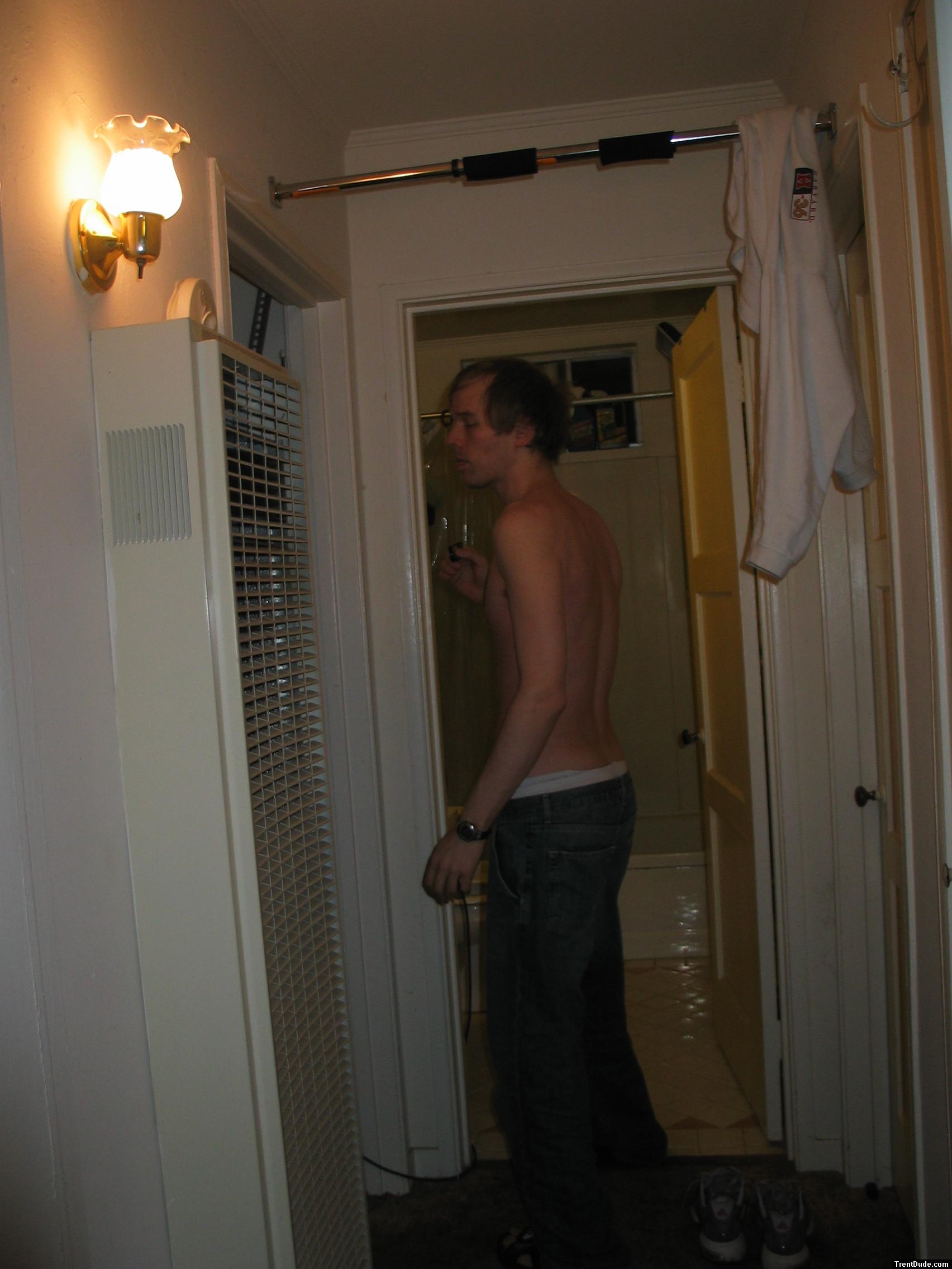 Banana Republic Jeans, hanes underwear (butt, back)