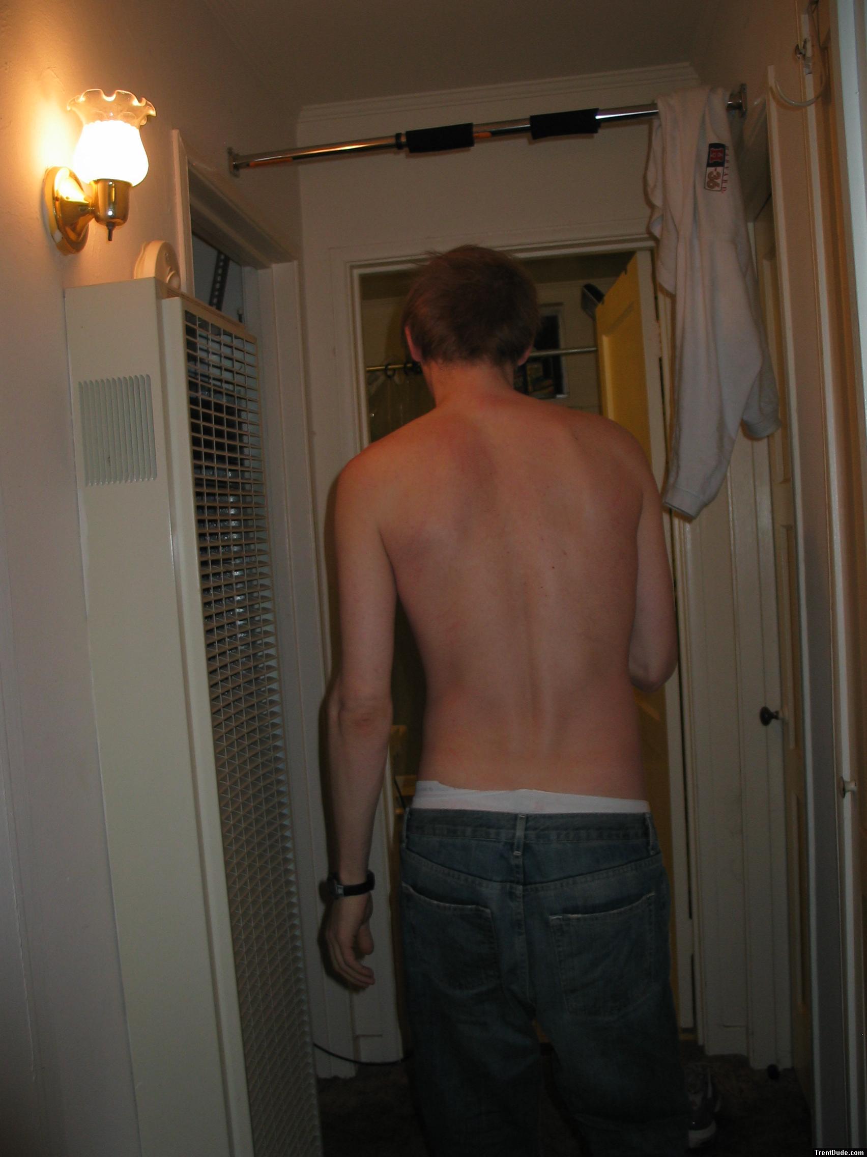 Banana Republic Jeans, hanes underwear (butt, back)