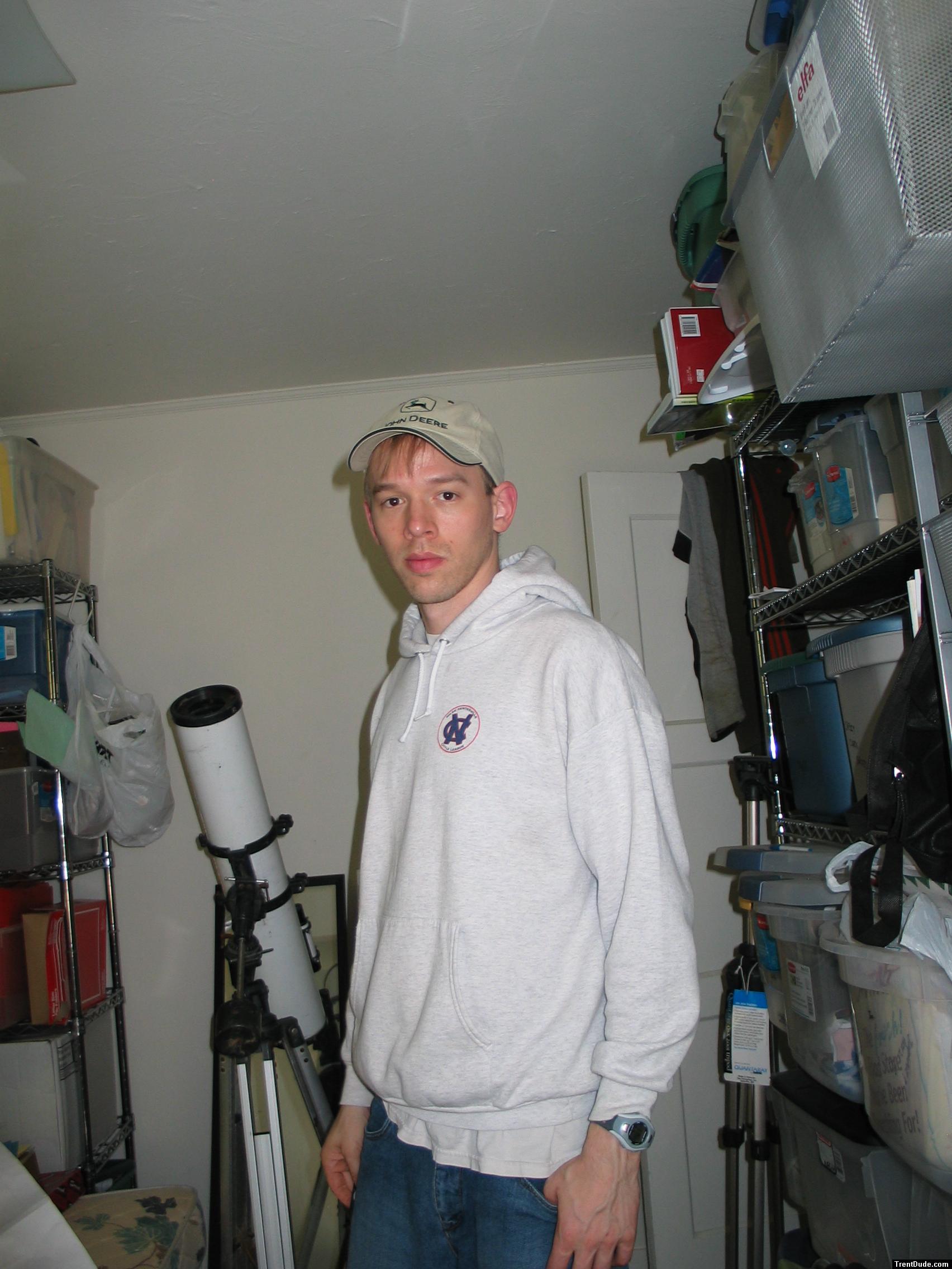 college Guy in Oneil jeans, sweatshirt