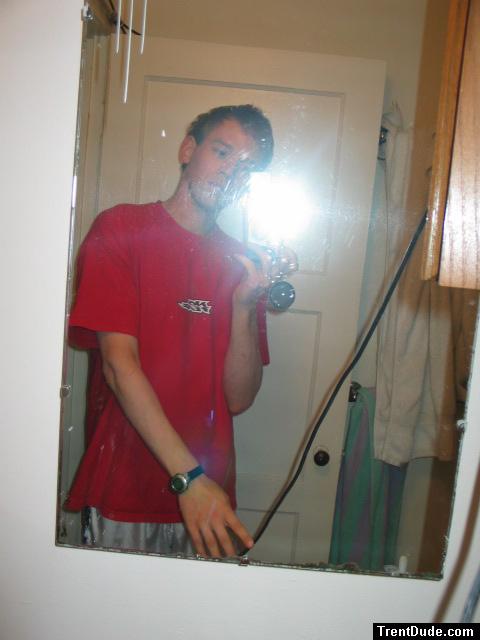 Summer Casual - Red Shirt, White Shorts