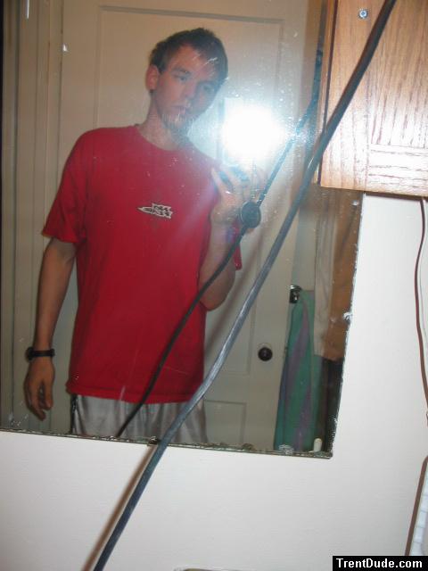 Summer Casual - Red Shirt, White Shorts