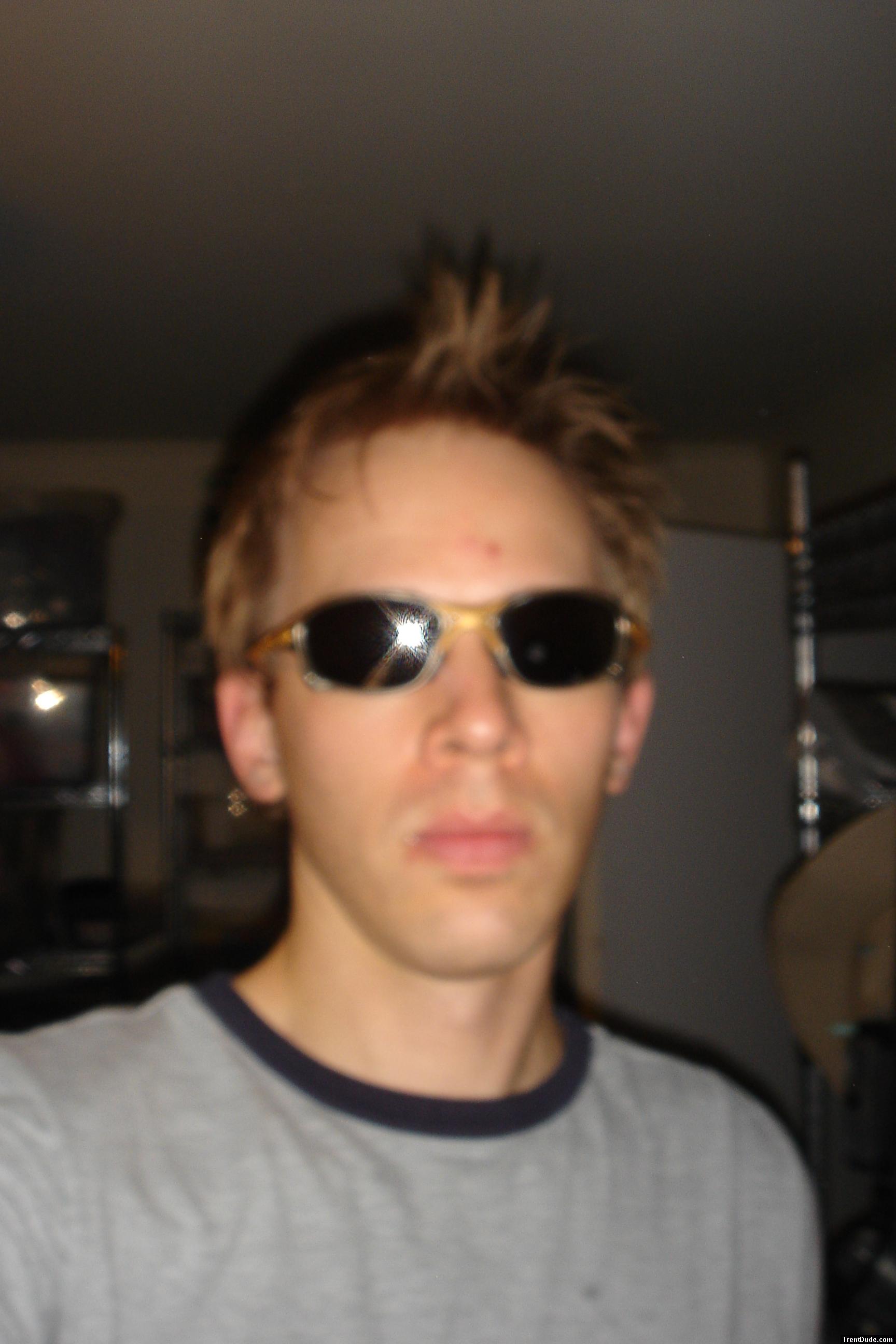 New Oakley X Metal XX 24K Iridium Titanium sunglasses 04-122