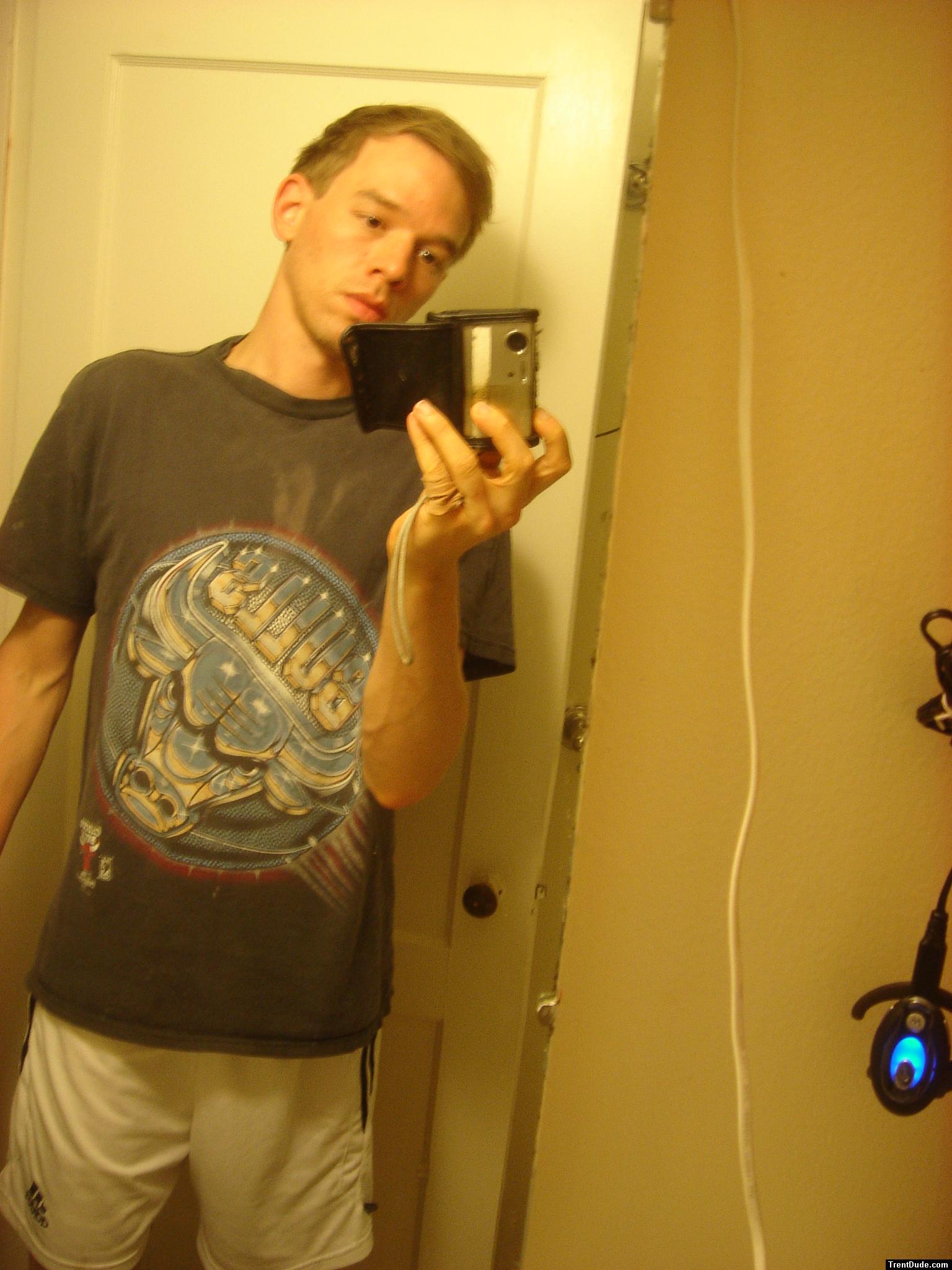 White addidas shorts