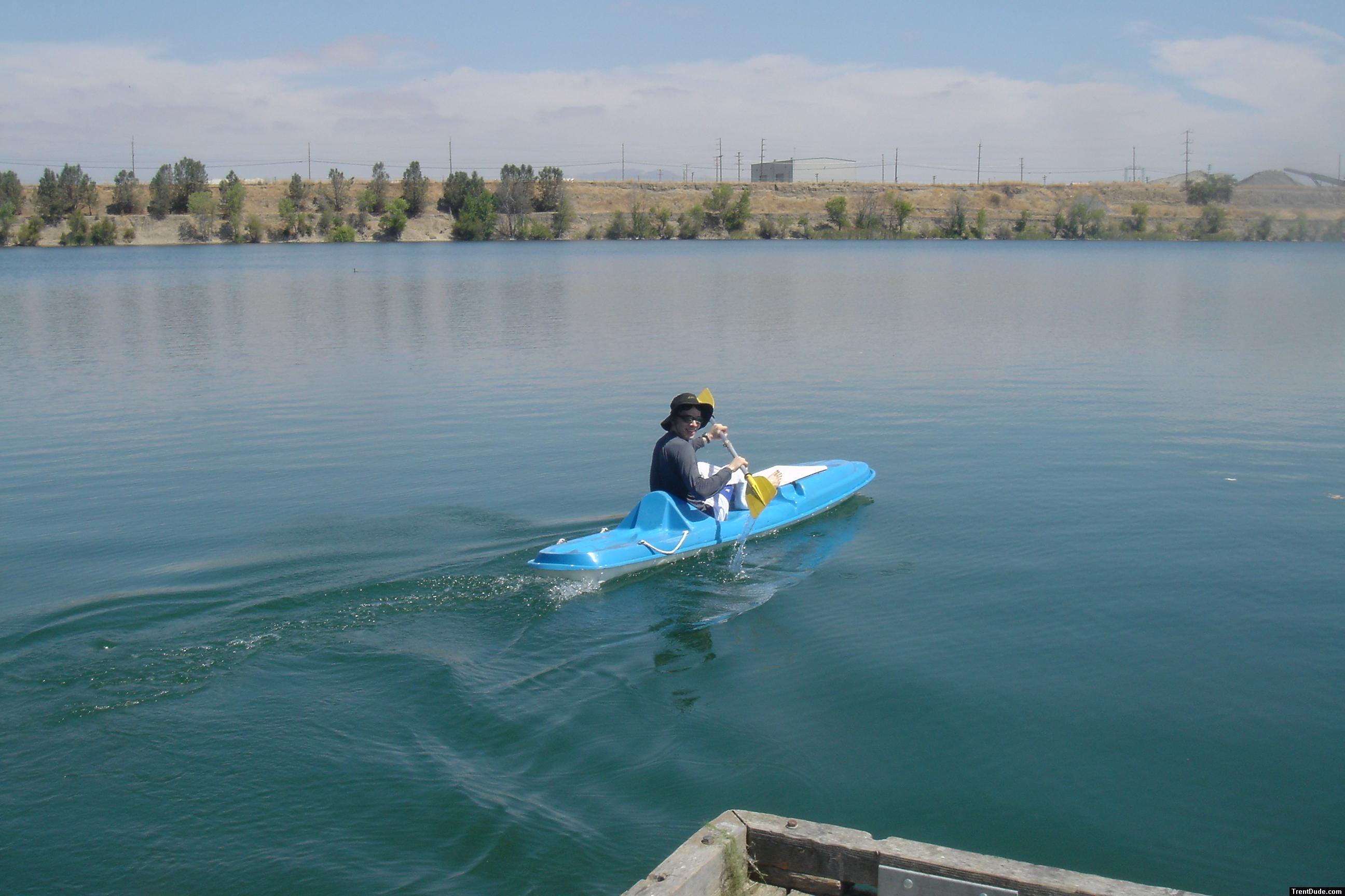 Trent boating. - image is not zoomed in