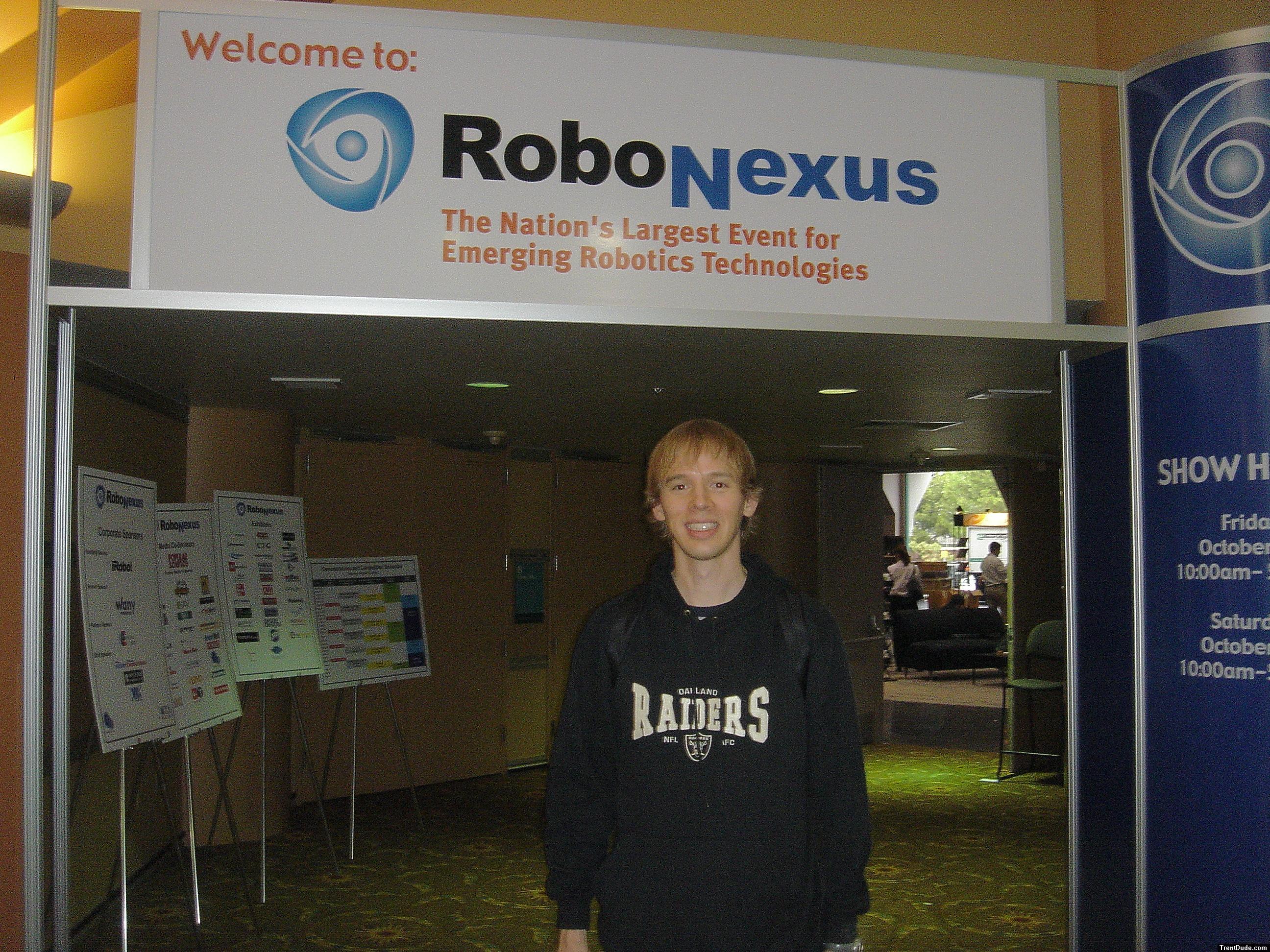 Trent at the RoboNexus