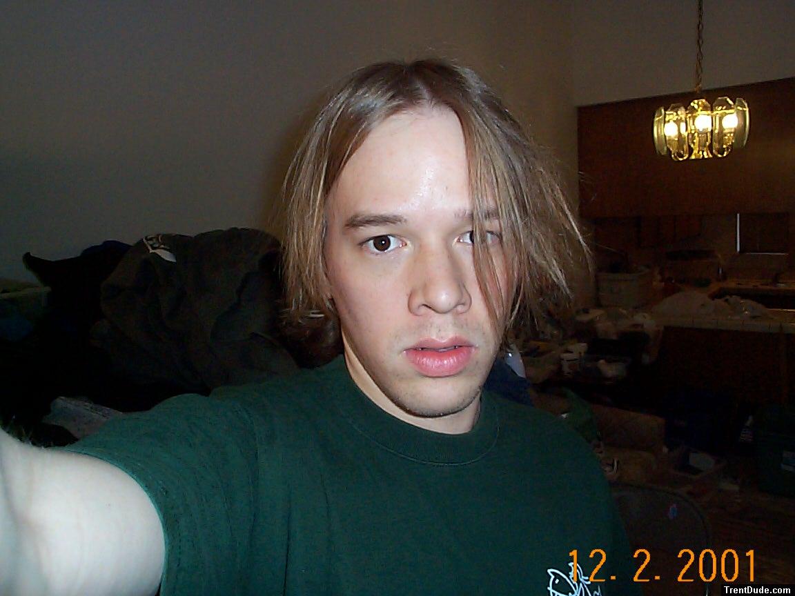 Hair in face