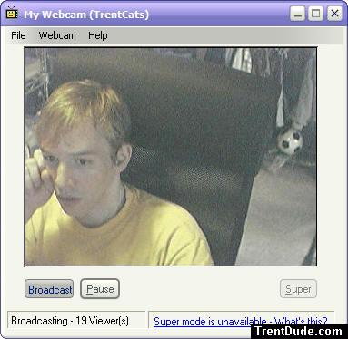 I think I'm the hottest guy in the world...