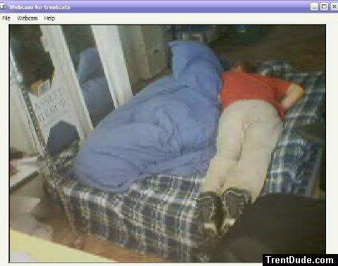 (Crashed in bed - backside)
