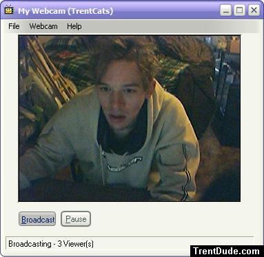 Messy hair on a cold day