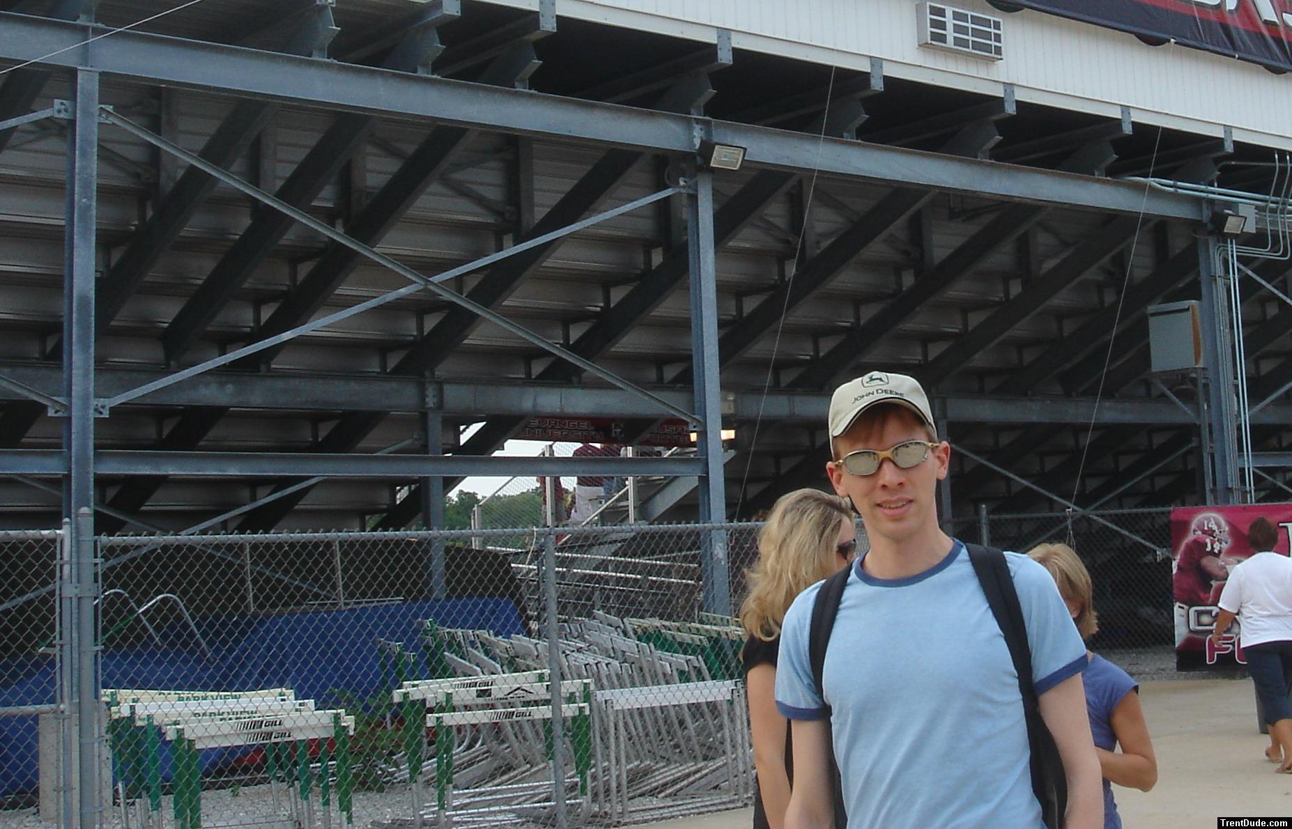 Going to a football game