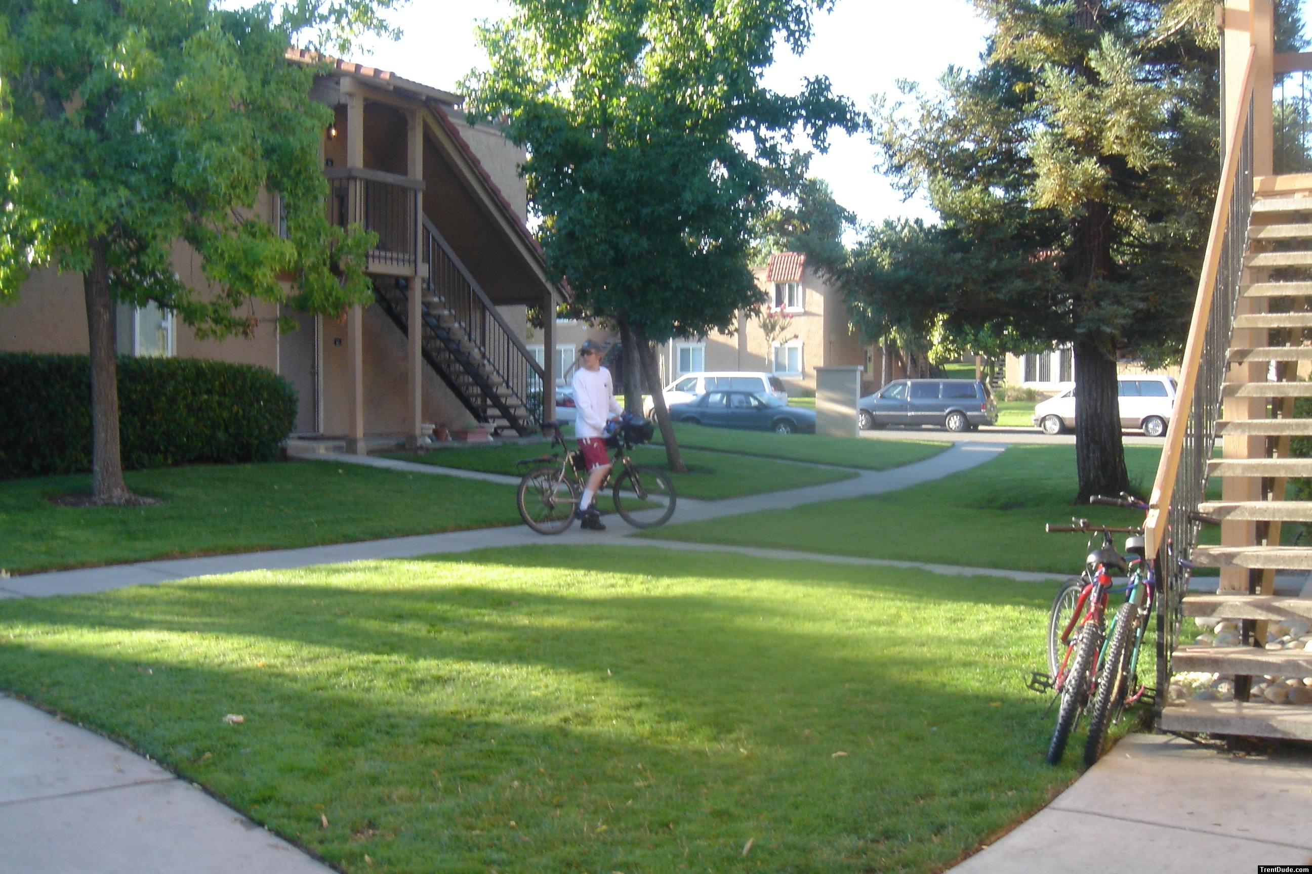 Biking to school