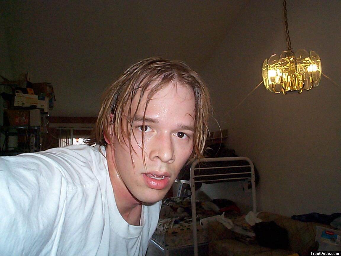 Sweating after a long run!