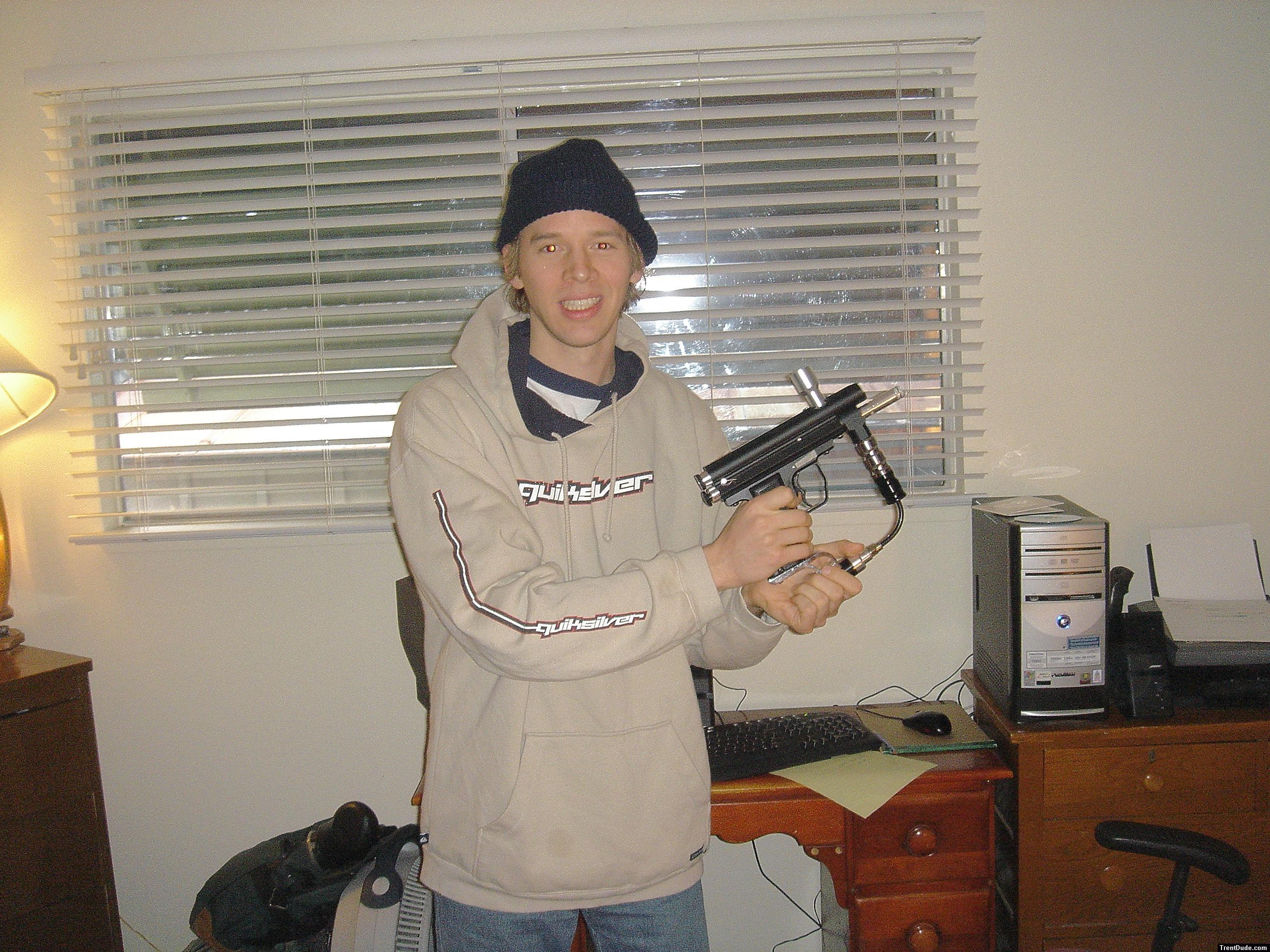 Going to play paintball!