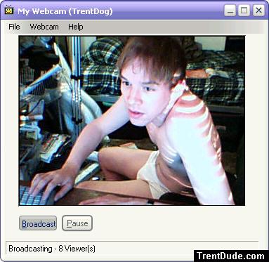 underwear, hair in eyes